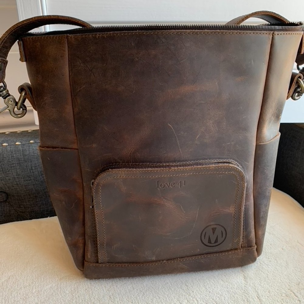Saddleback Leather Love 41 Brown Leather Universal Bag